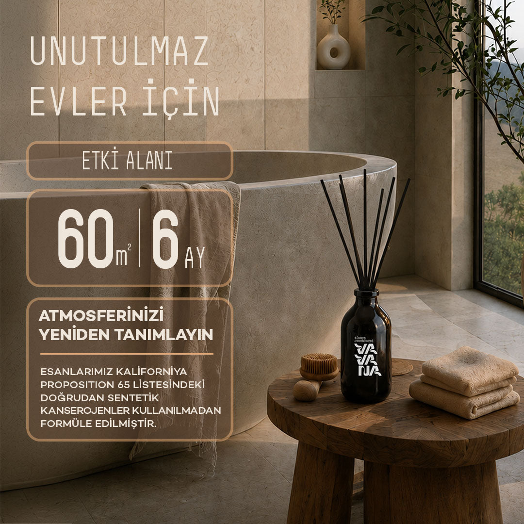 Çubuklu Oda Kokusu 250ml - Cıtrus Vetiver