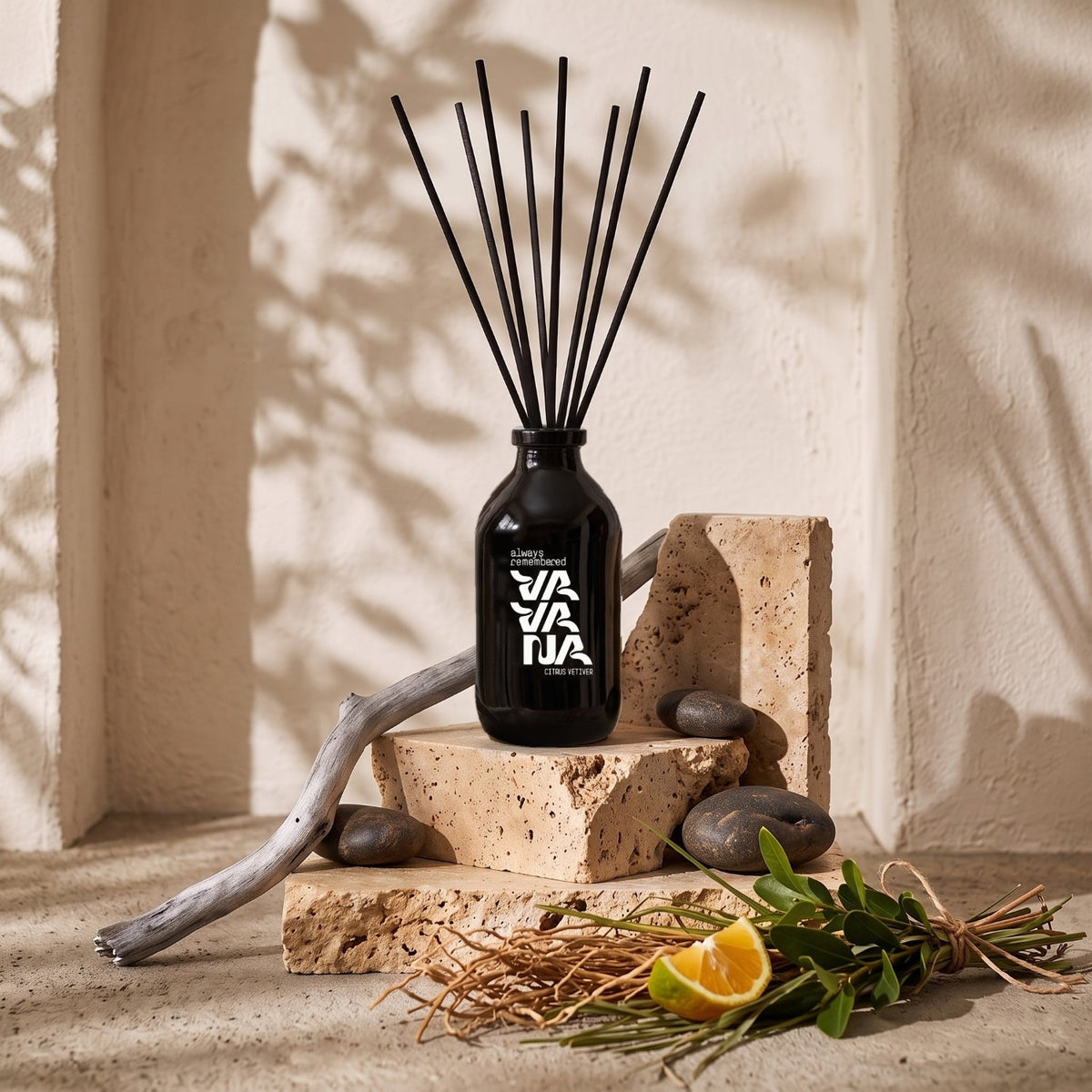 VAVANA Citrus Vetiver çubuklu oda kokusu