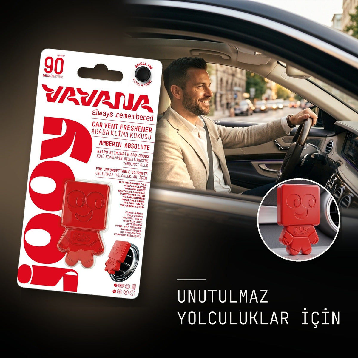 Jooy Araba Kokusu 3'lü Set - Amberin Absolute