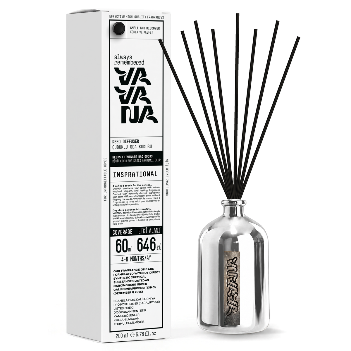 Çubuklu Oda Kokusu 200ml - Whıte Sandalwood