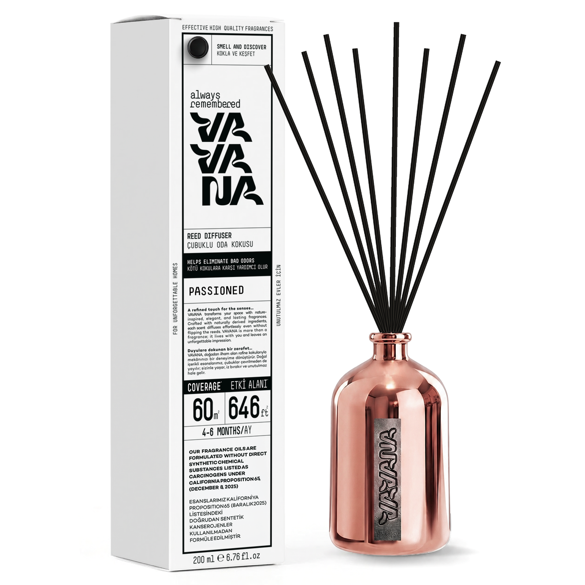 Çubuklu Oda Kokusu 200ml - Red Patchoulı