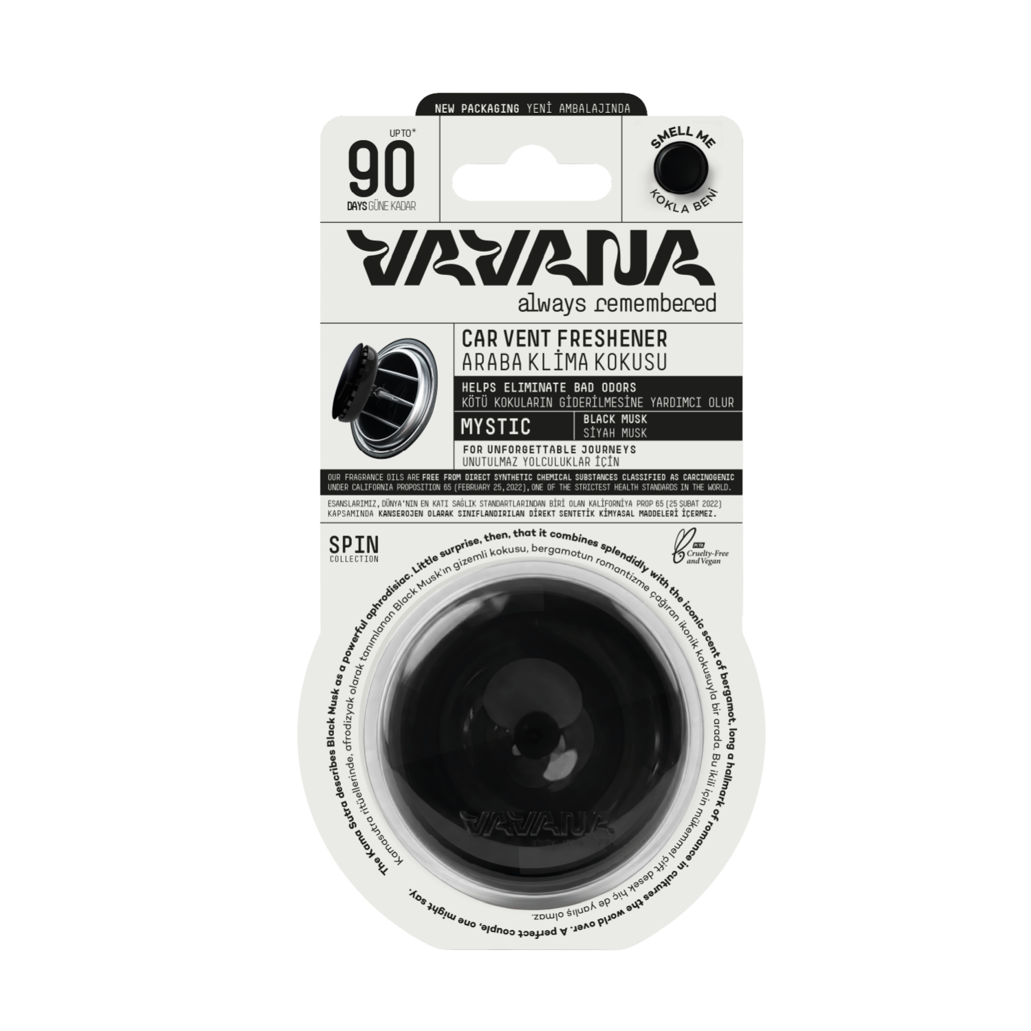 Spin Oto Kokusu 6'lı Set - Mystic