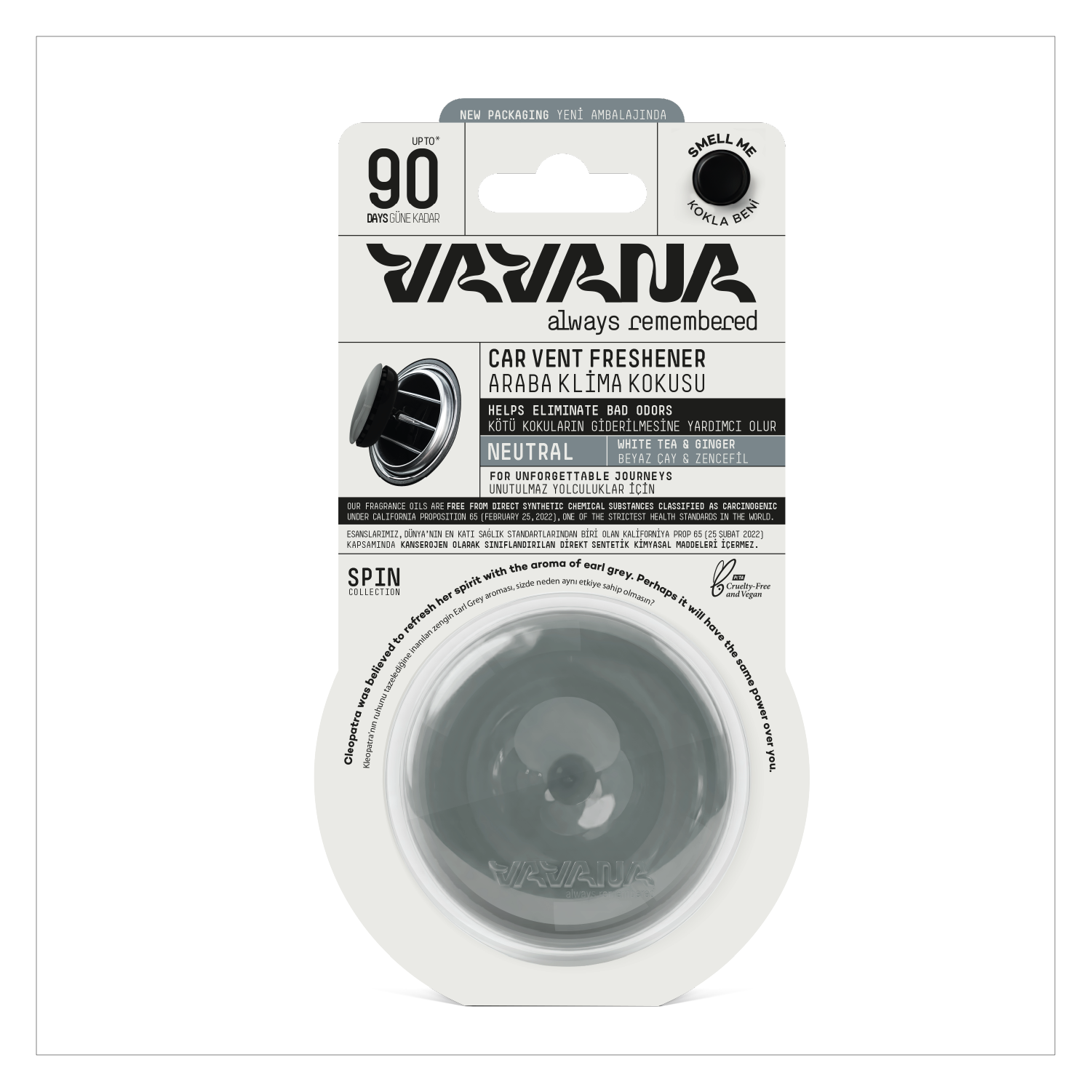 Spin Oto Kokusu 6'lı Set - Neutral