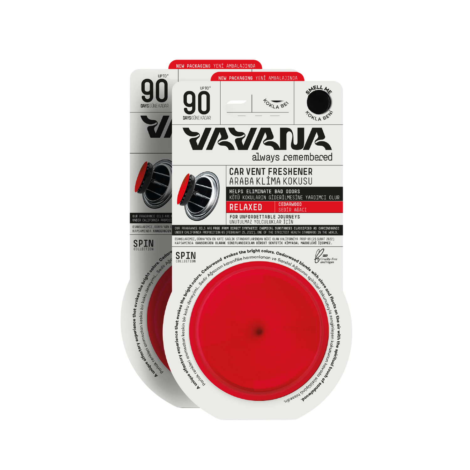 Spin Oto Kokusu 2'li Set - Relaxed