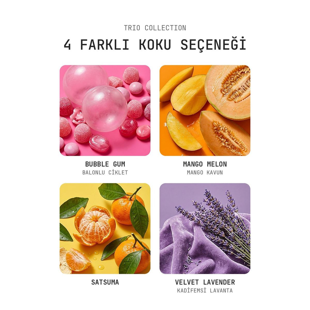Trıo Oto Kokusu 2'li Set - Mango & Kavun - Satsuma