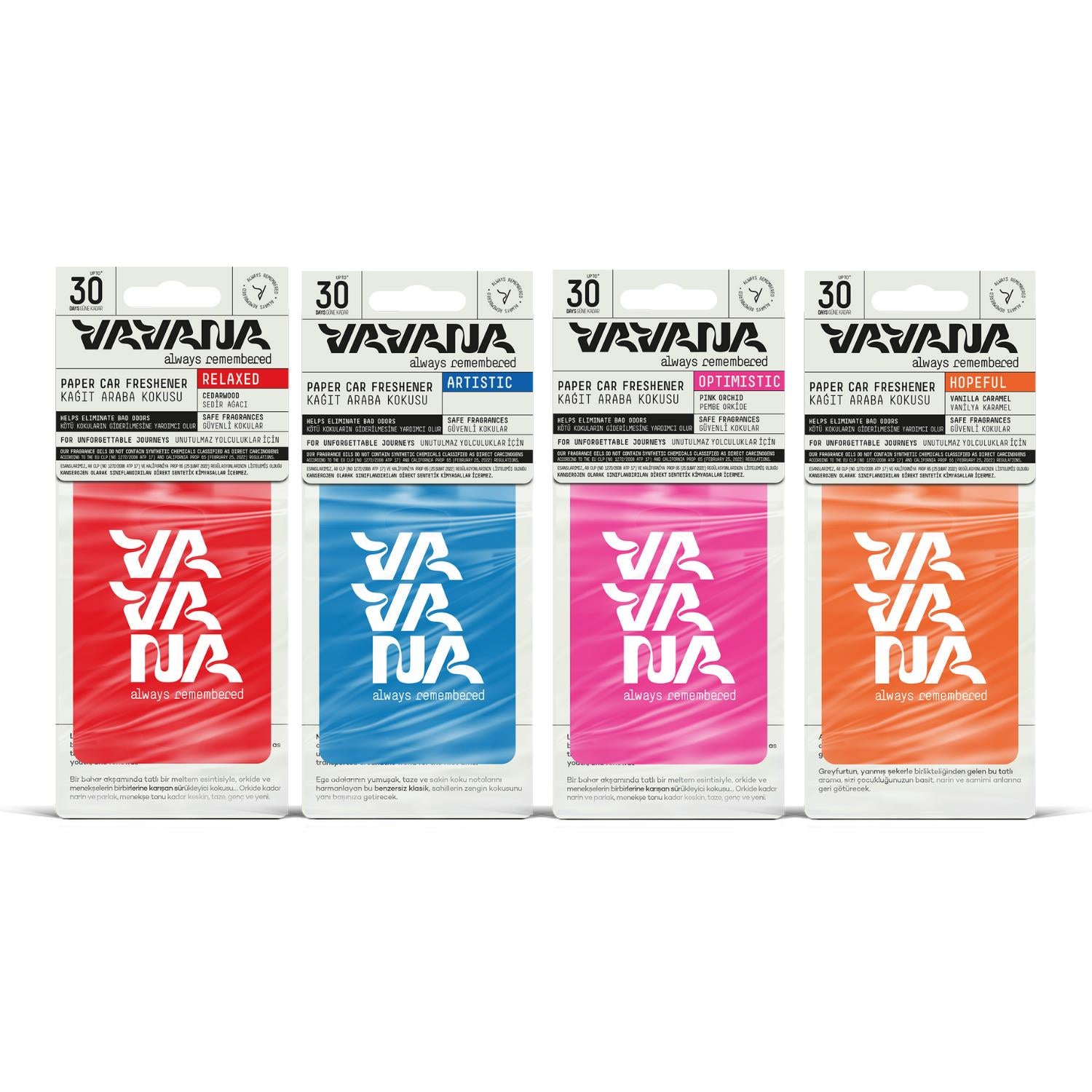 Asma Oto Kokusu - 4'lü Set