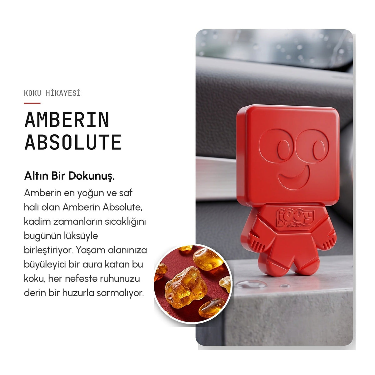 Jooy Araba Kokusu 3'lü Set - Amberin Absolute