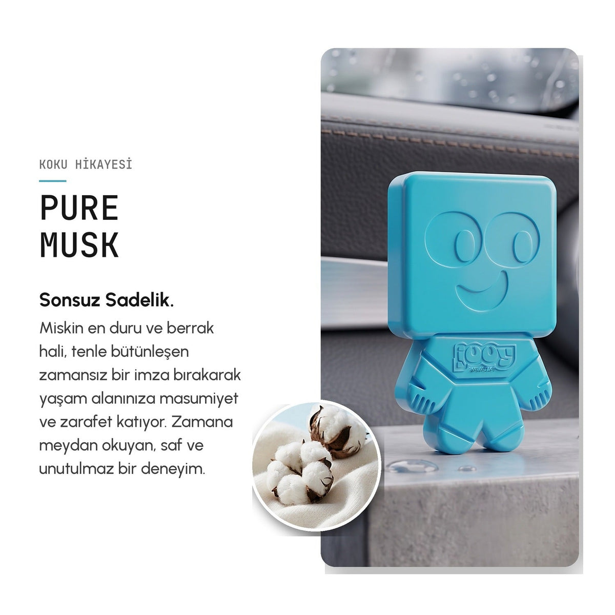 Jooy Araba Kokusu 3'lü Set - Pure Musk