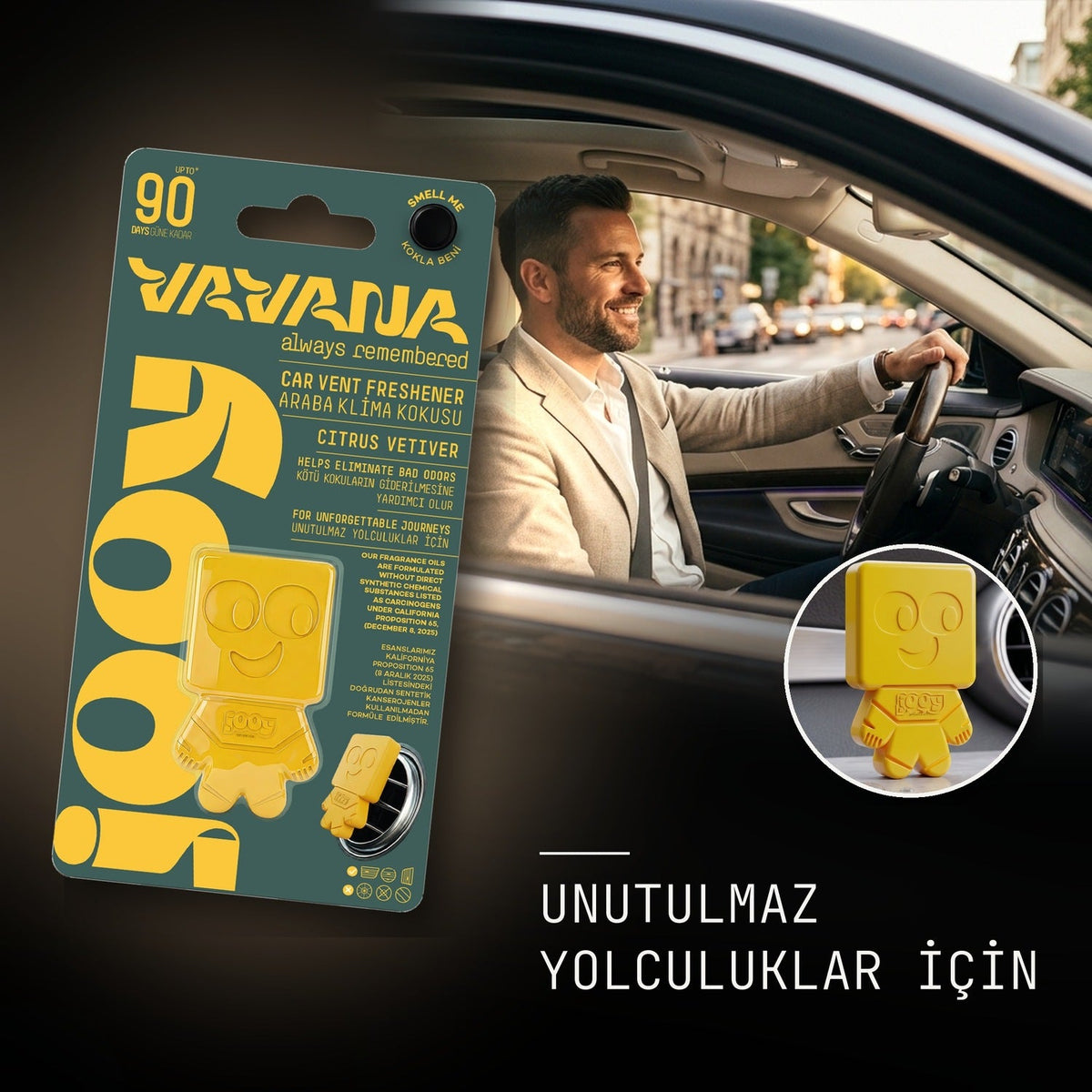Jooy Araba Kokusu 3'lü Set - Citrus Vetiver