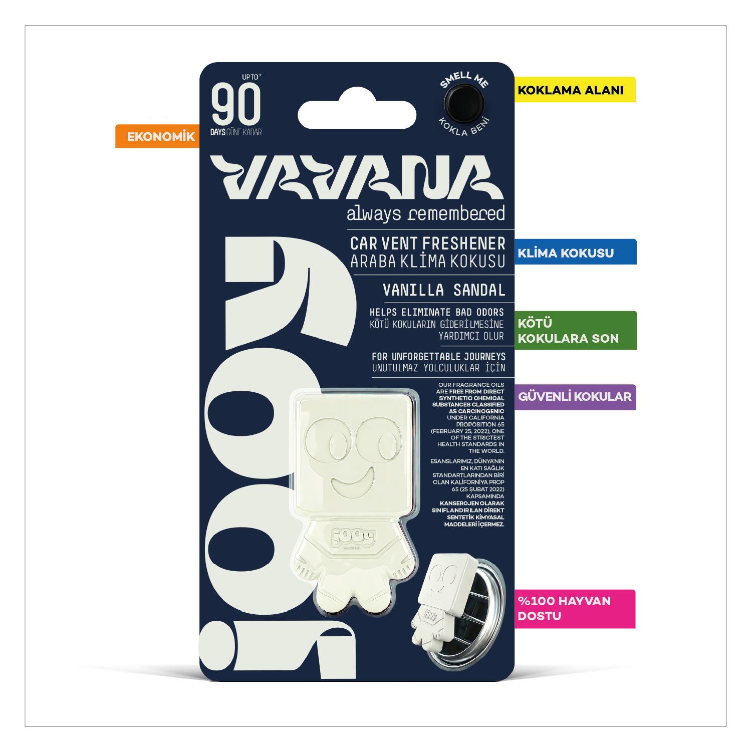 Jooy Araba Kokusu - Vanilya Sandal