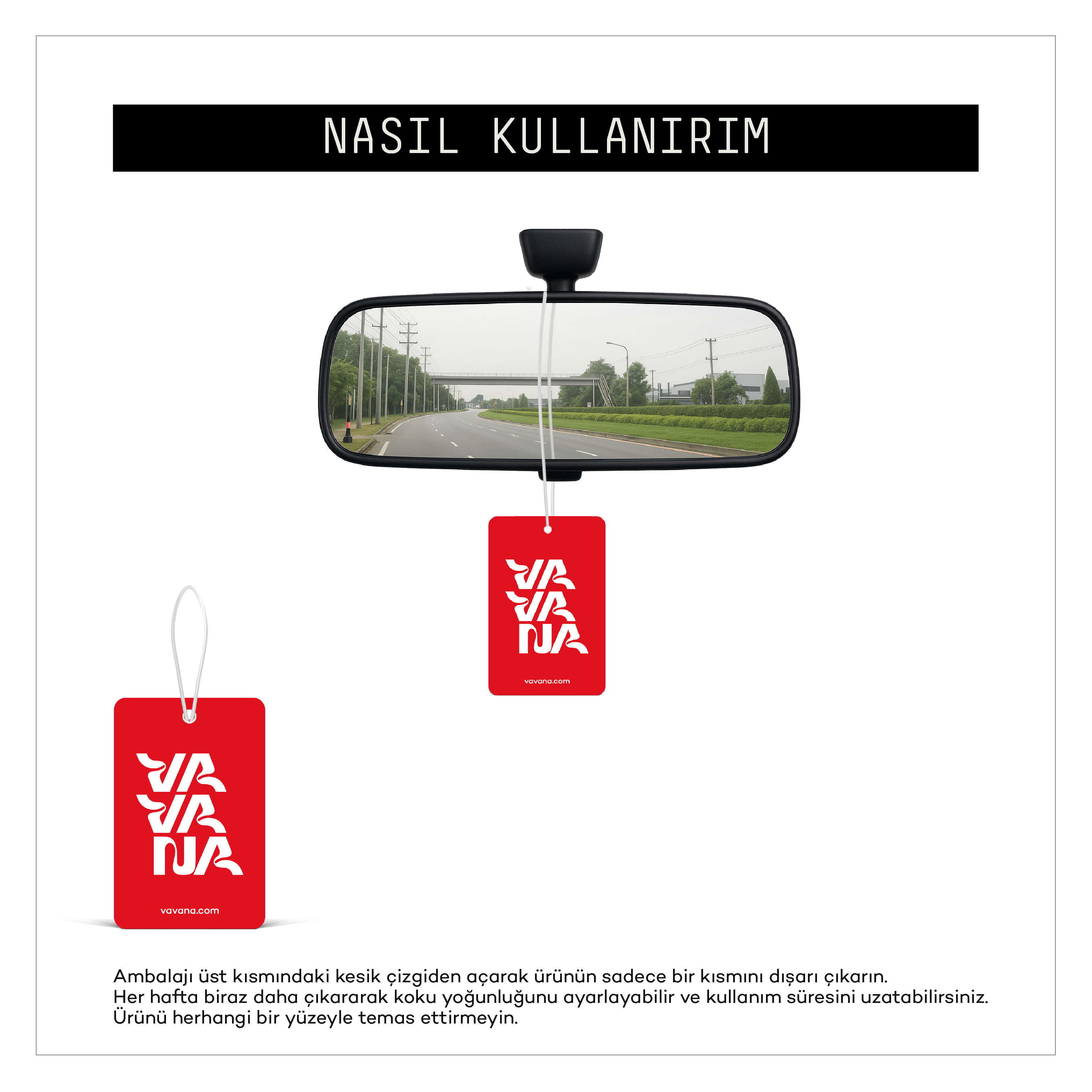 Asma Oto Kokusu 3'lü Set - Relaxed