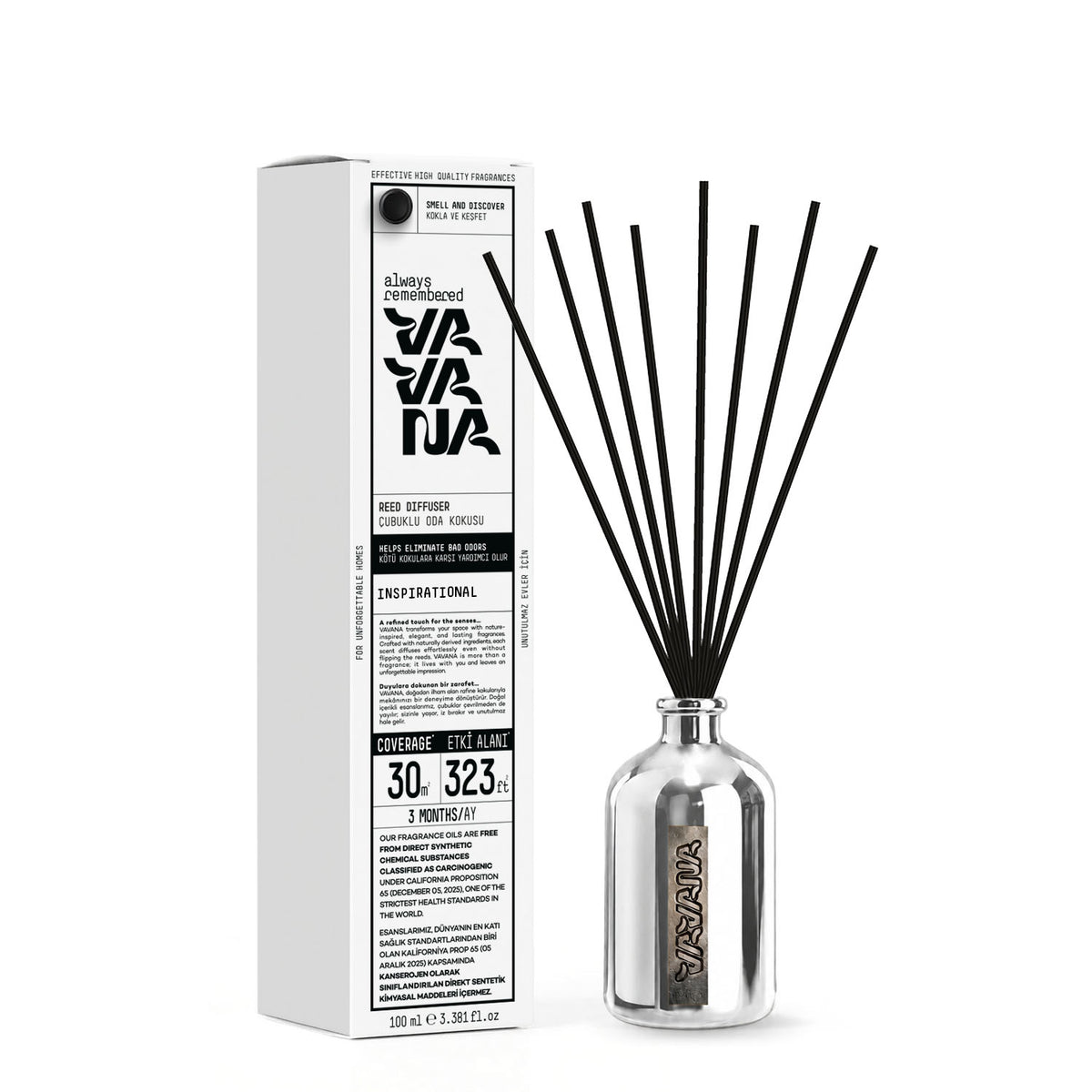 Çubuklu Oda Kokusu 100ml - Whıte Sandalwood