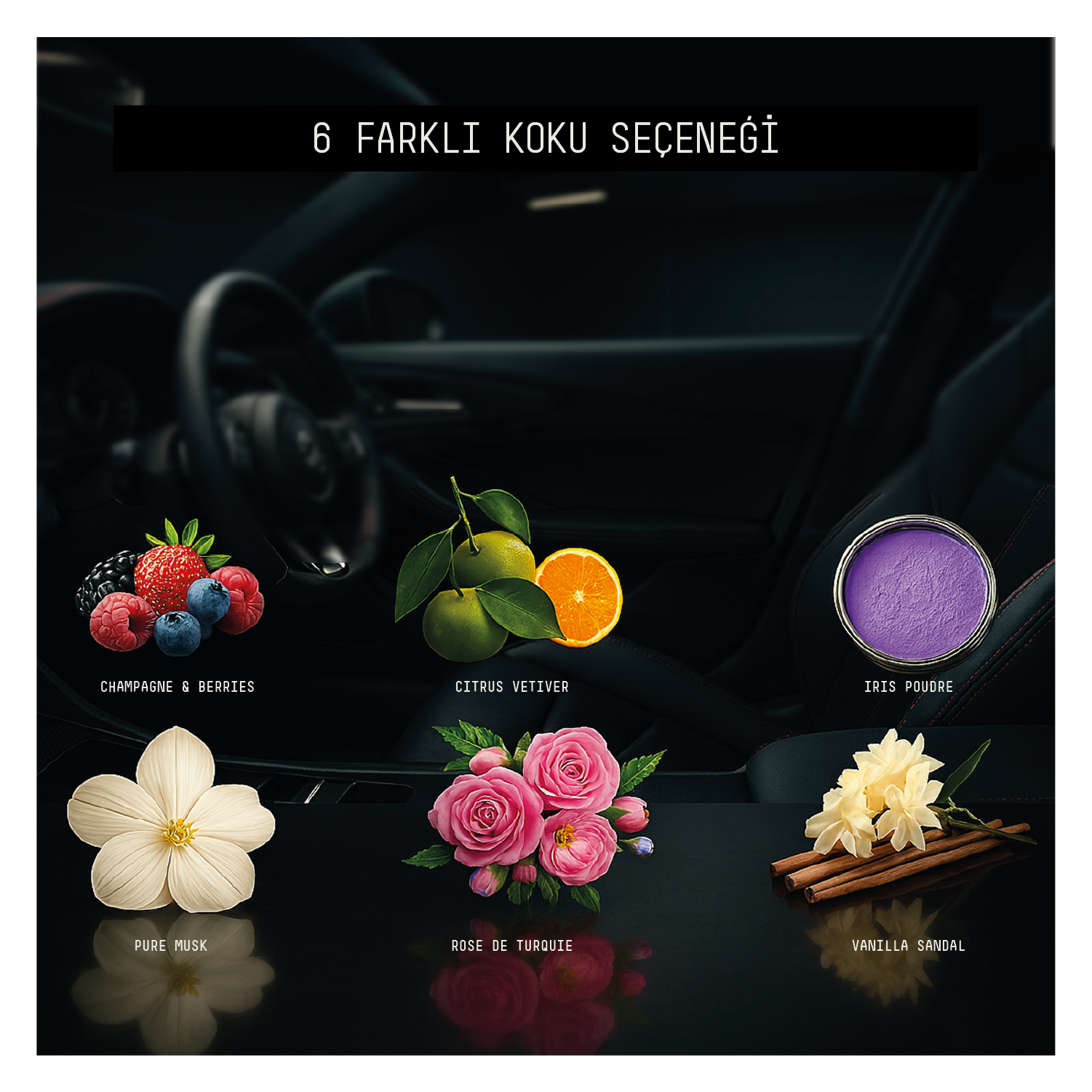 Jooy Araba Kokusu - Vanilya Sandal