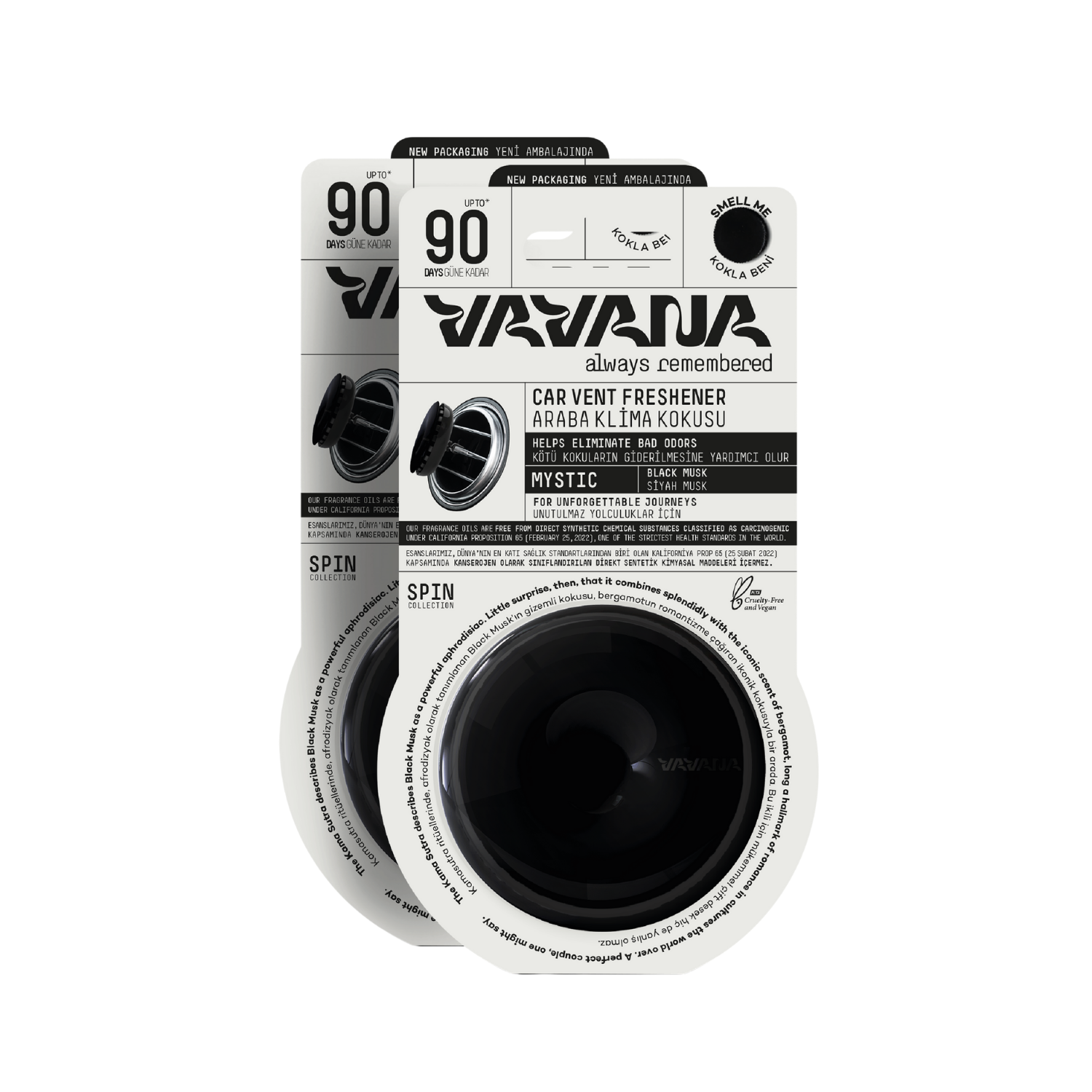 Spin Oto Kokusu 2'li Set - Mystic