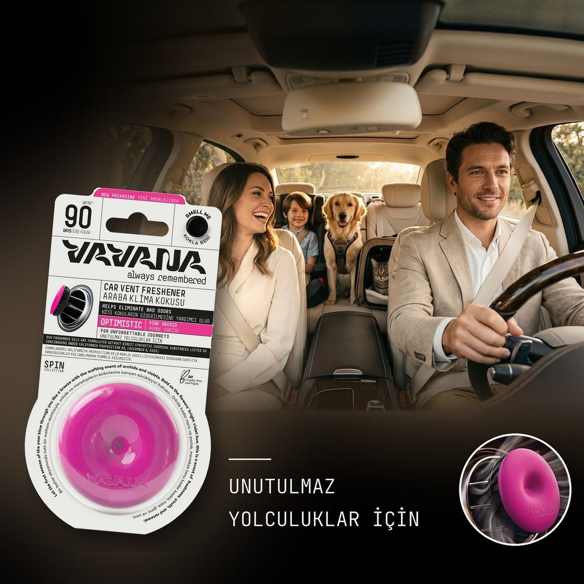 Spin Oto Kokusu 6'lı Set - Optimistic
