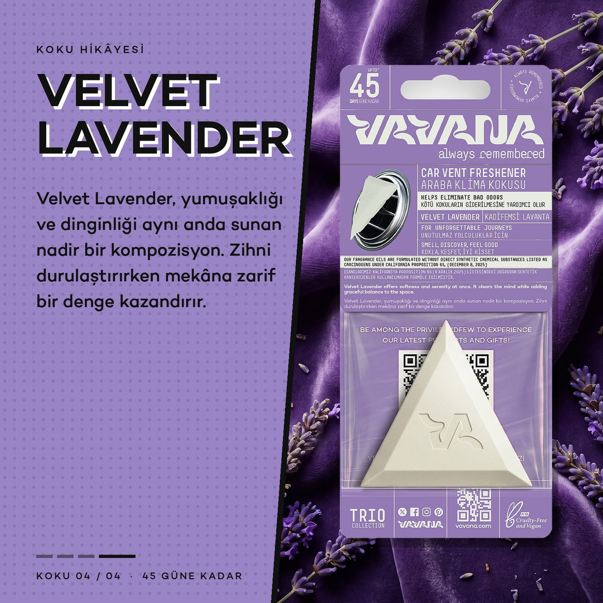 Velvet Lavender koku hikâyesi