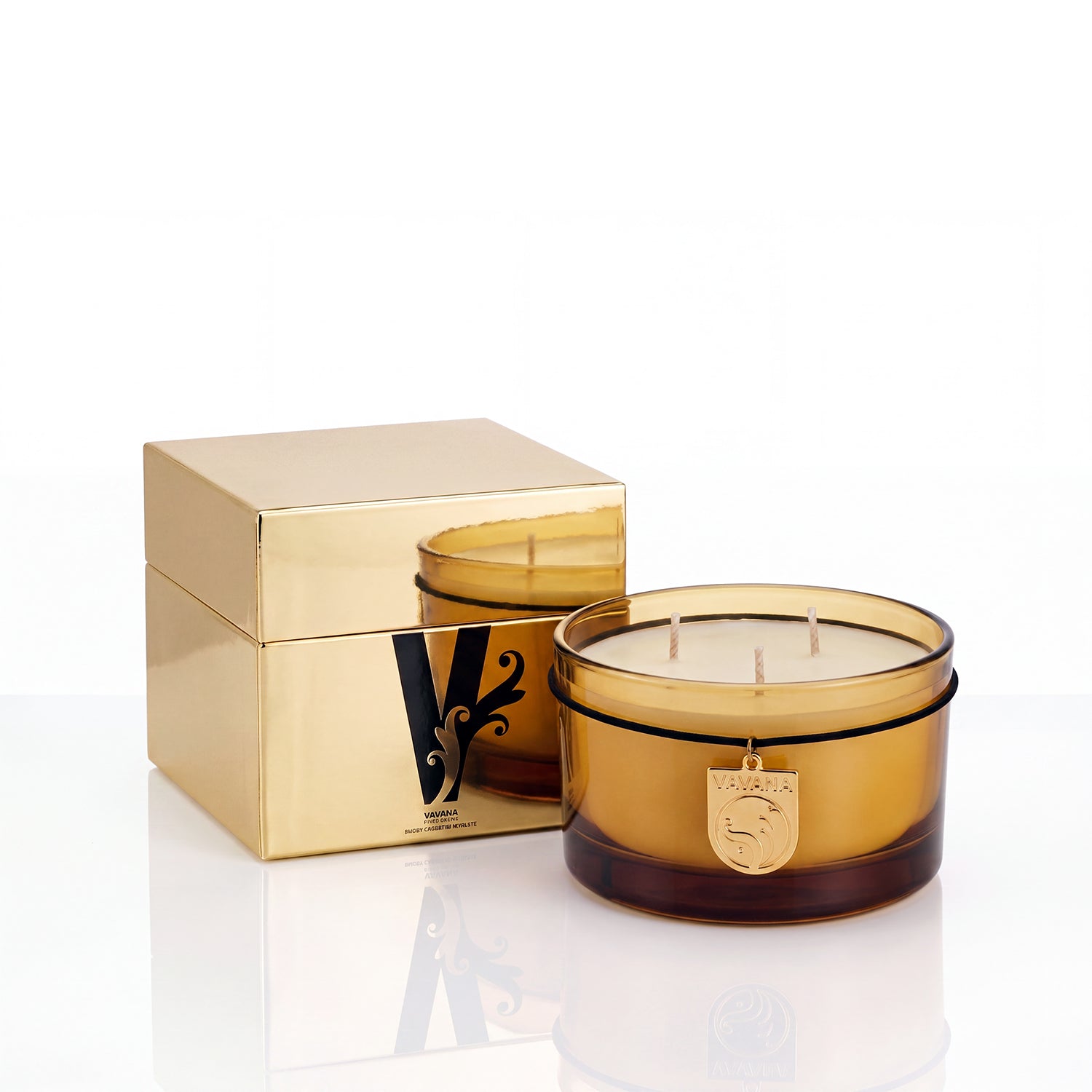 VAVANA Premium Kokulu Mum 285g - Rose De Turkey